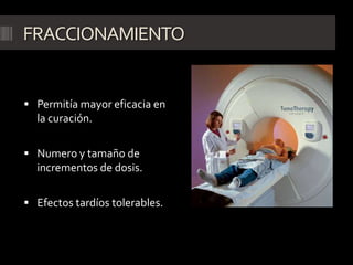 Mutaciones en células somáticasMayor incidencia de tumores con dosis bajas de  radiación Dosis altas