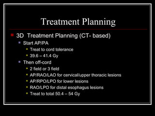 Radiotherapy Planning For Esophageal Cancers | PPT
