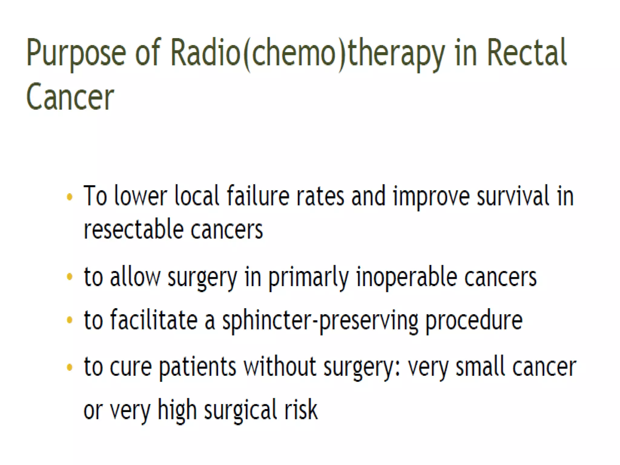 Radiotherapy Planning For Rectal Cancer 2d Updates Pptx