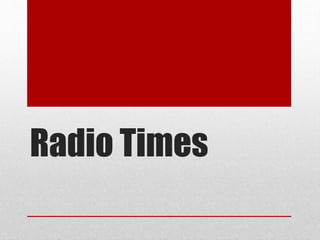 Radio Times
 