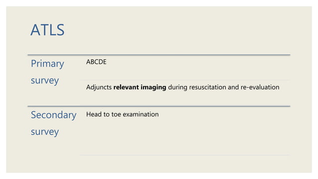Radiology of trauma patients | PPTX | First Aid | Injuries