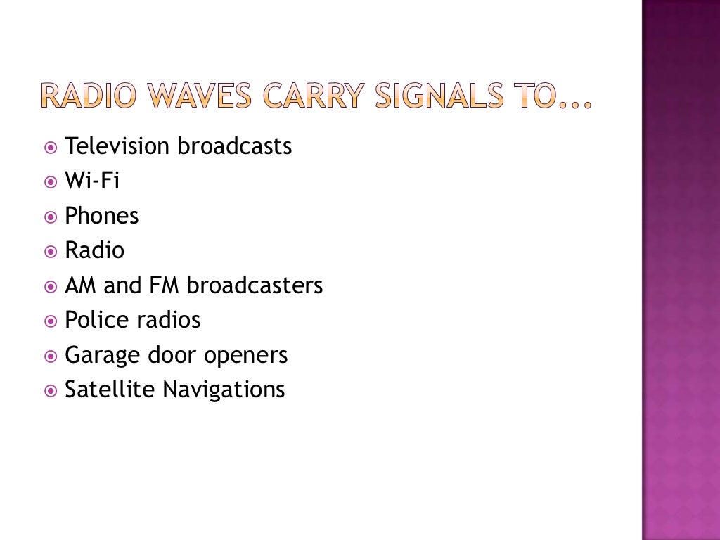 Radio waves project