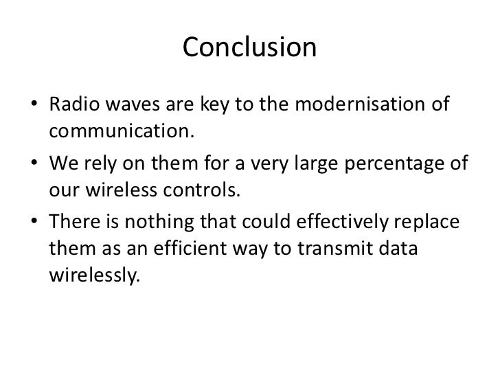 Radio waves
