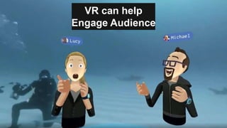 Your Content Is Its Marketing
Have A Great Story
Have A North Star
3rd GuidelineVR can help
Engage Audience
 