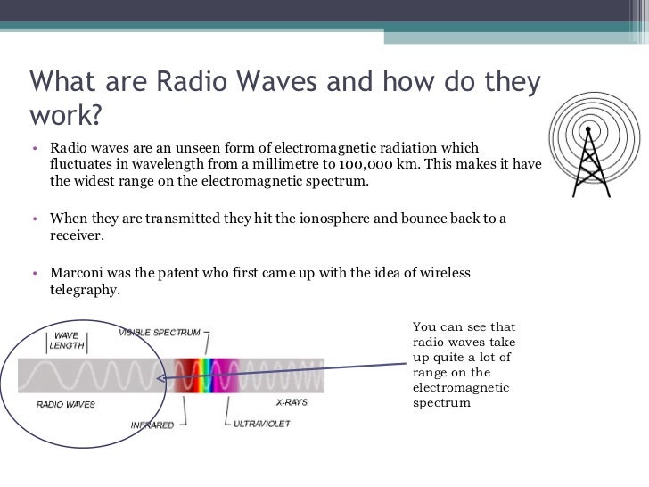 how do radio waves travel locally and around the world