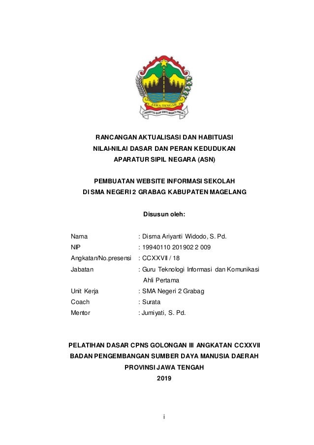 Rancangan Aktualisasi Guru Tik