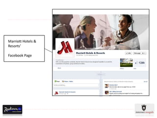 Marriott Hotels &
Resorts’

Facebook Page
 