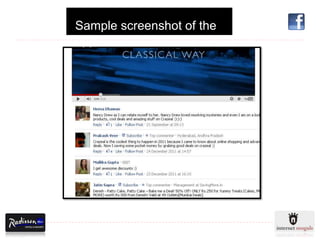 Sample screenshot of the
app
 