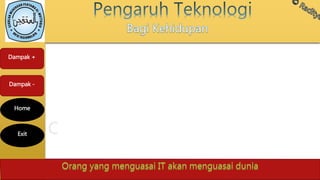 Dampak -
Dampak +
Home
Exit
cii
Dampak -
Dampak +
Home
Exit c
 