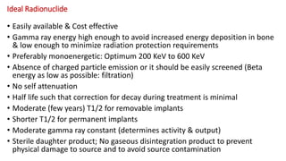 Radium and radium equivalent materials | PPTX