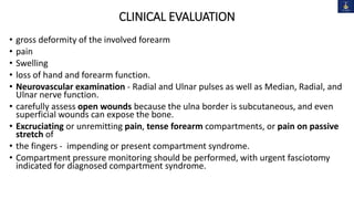 Radius and Ulna Shaft Fracture | PPTX