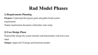 Expanded Rad Development Model Rapid Application Development (RAD) Model: Fast & Flexible Software ...