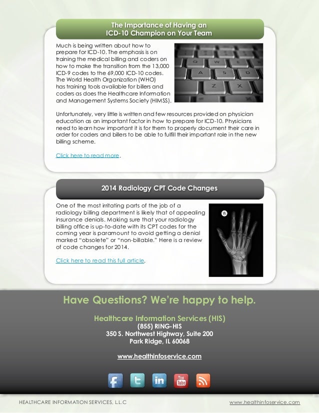 HIS Radiology Newsletter December 2013