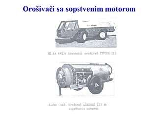 Orošivači sa sopstvenim motorom
 