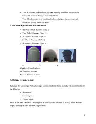 Radome full project | DOCX