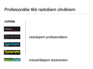 Profesionālie tīkli radošiem cilvēkiem radošajiem profesionāļiem industriālajiem dizaineriem 