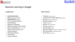 Machine Learning in Google Algorithm - Where? What? How?