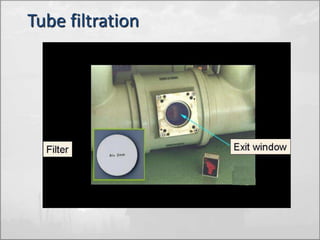 Tube filtration 
 