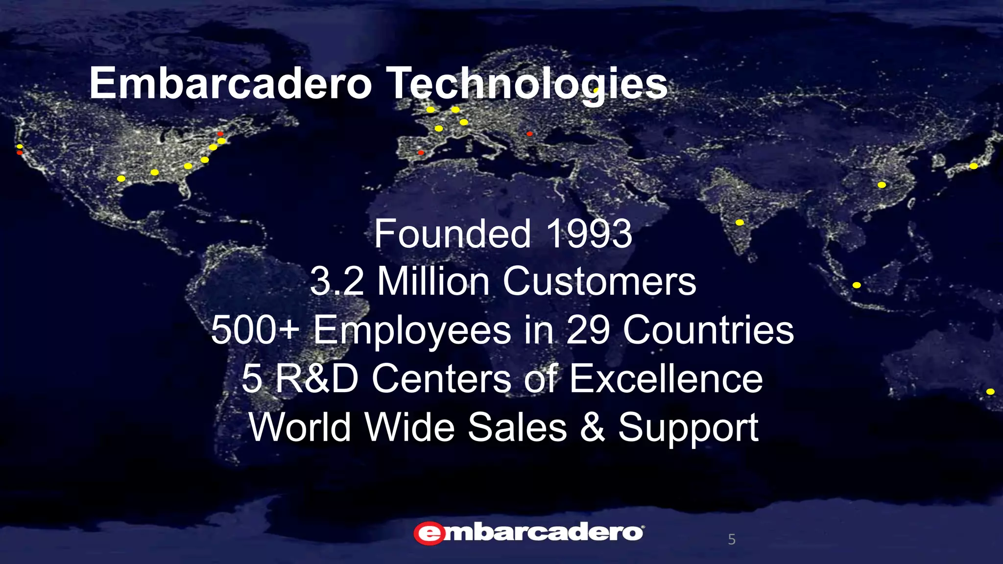 EMBARCADERO	
  TECHNOLOGIES	
  
발표자	
  
•  김현수(Humphery	
  Kim)	
  
•  데브기어 델파이 에반젤리스트	
  
•  데브기어 테크사이트 :	
  
h/p://tech.devgear.co.kr/	
  
•  블로그 :	
  h/p://blog.hjf.pe.kr/	
  
•  Facebook	
  :	
  h/p://?.com/hjfactory	
  
•  hskim@embarcadero.kr	
  
 