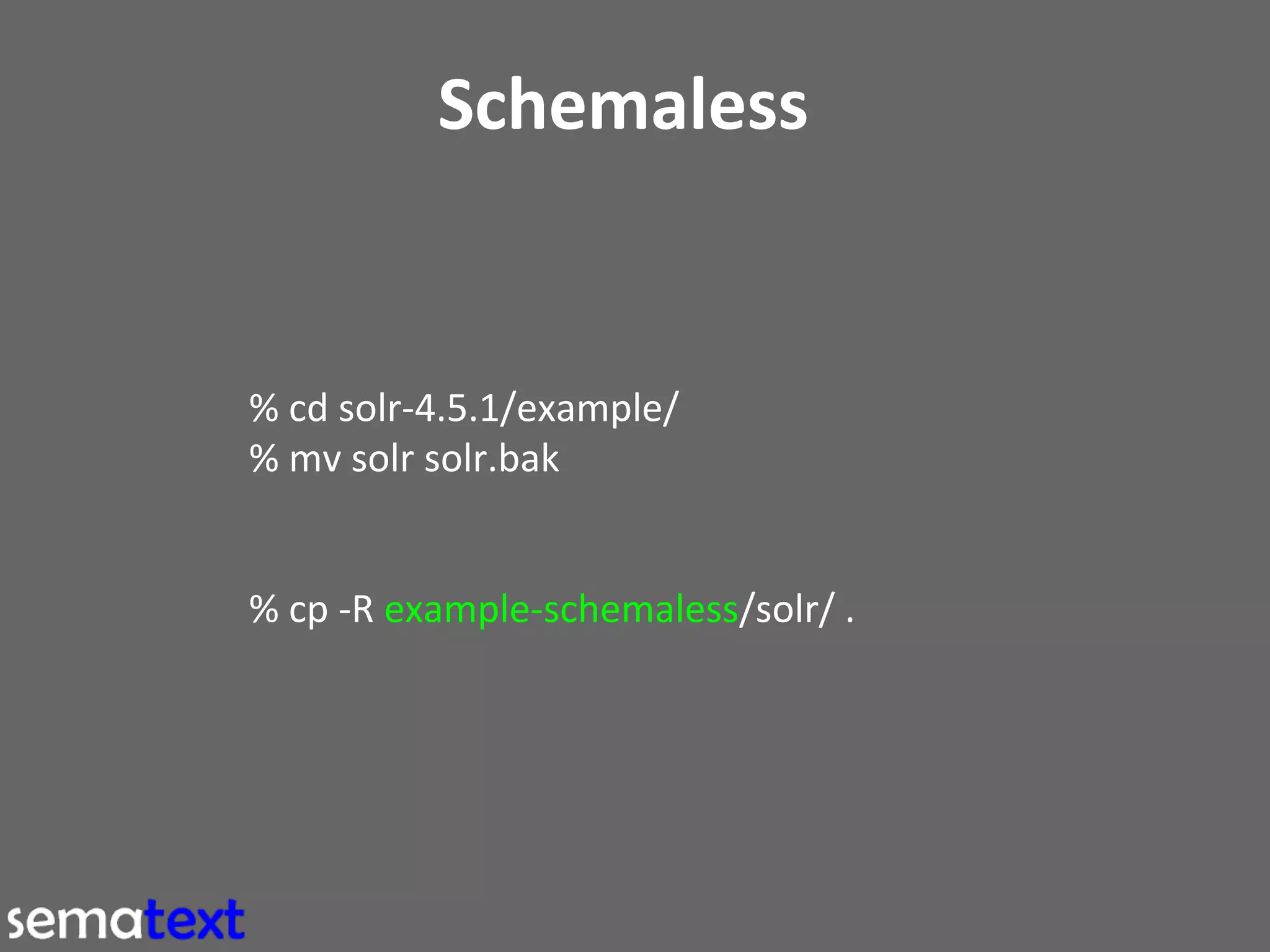 Using Solr to Search and Analyze Logs 