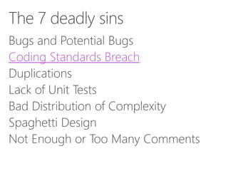 Coding Standards Breach

 