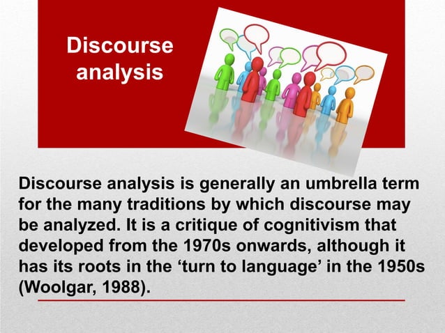 content analysis and discourse analysis