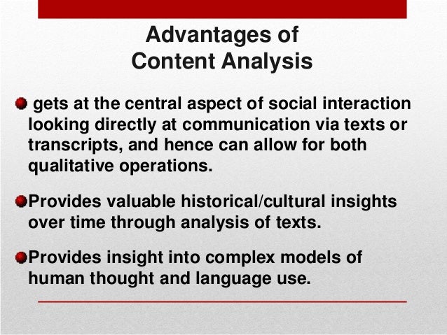 content analysis in historical research