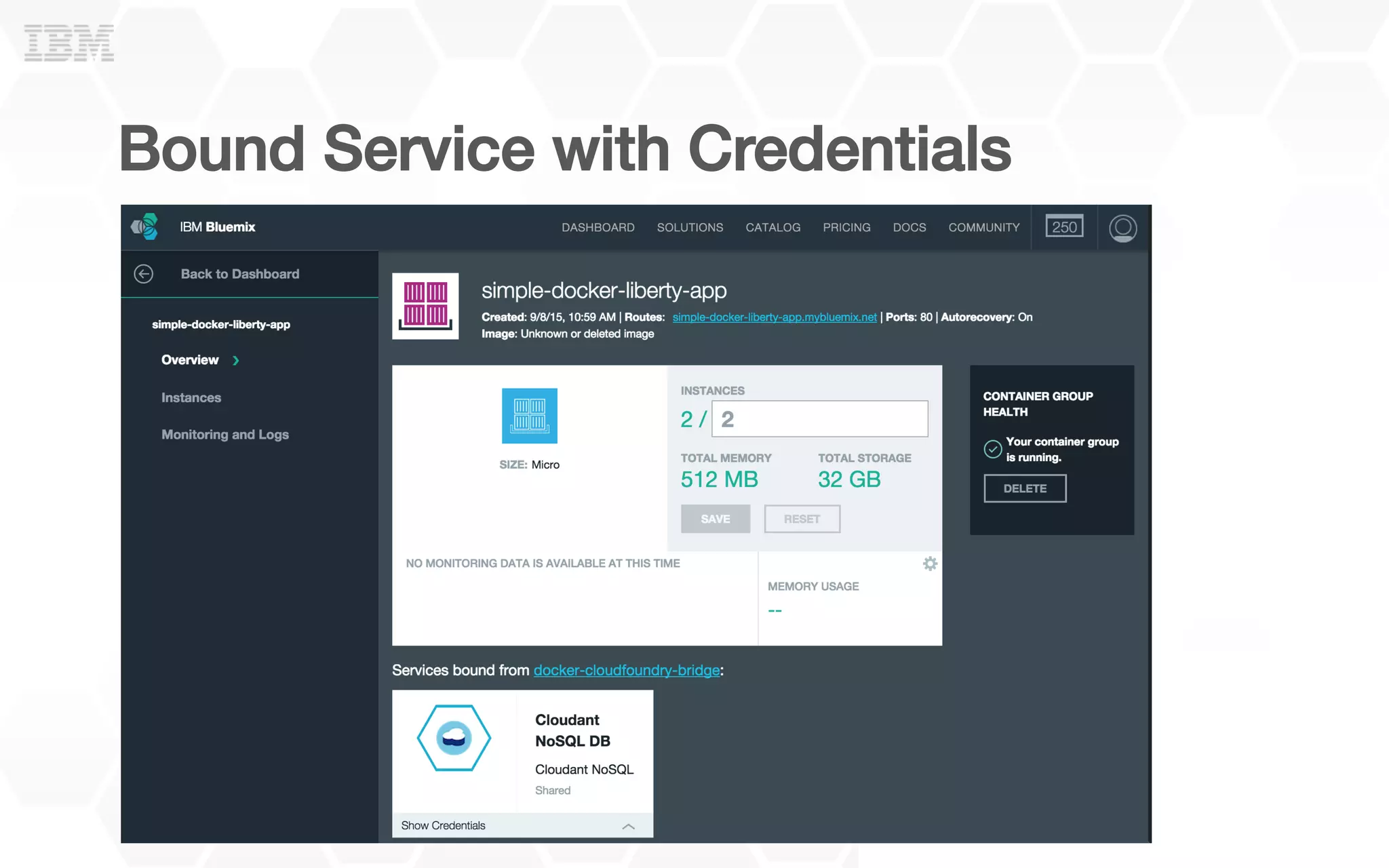 Bound Service with Credentials!
 