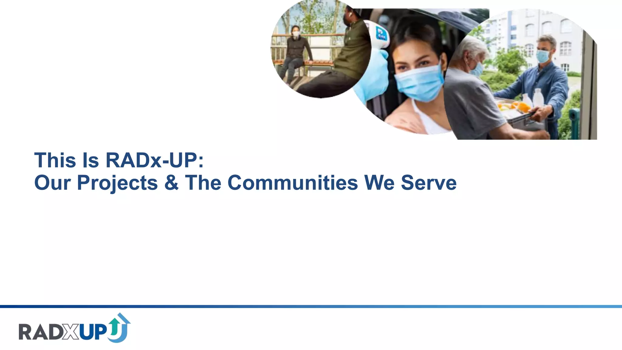 This Is RADx-UP:
Our Projects & The Communities We Serve
 