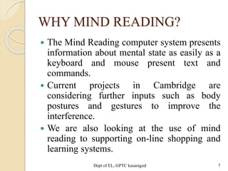 Mind reading computer | PPT
