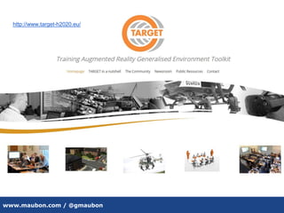 www.maubon.com / @gmaubon
http://www.target-h2020.eu/
 