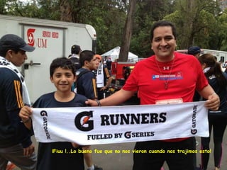 ¡Fiuu !..Lo bueno fue que no nos vieron cuando nos trajimos esto!
 