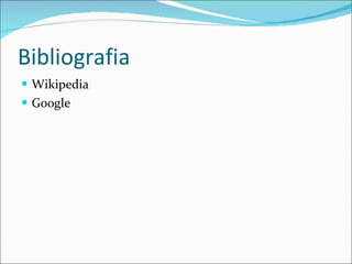 Bibliografia Wikipedia Google 