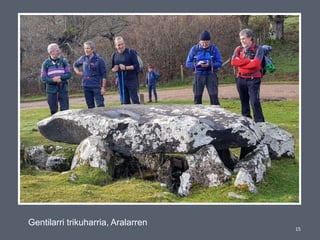 15
Gentilarri trikuharria, Aralarren
 