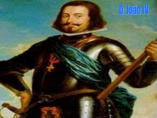 Ainda nas Cortes de Tomar, D. Filipe I promete que, apesar de governado por Espanha, Portugal manteria a sua língua e cultura, as leis e os direitos, o império ultramarino seria respeitado, os cargos administrativos seriam ocupados por portugueses, etc.  Mas como de boas intenções está o inferno cheio, as coisas não foram bem assim... As promessas de D. Filipe I não foram cumpridas e o nosso país passou a estar totalmente sob o domínio de Espanha. Os impostos aumentaram, a população estava cada vez mais pobre, os burgueses sentiam-se afectados nos seus interesses comerciais, a nobreza perdia regalias, até o nosso domínio além-mar era governado por Espanha... Estávamos no ano de 1640 e a situação de Portugal era já insuportável. Tinha que se pôr fim a este domínio estrangeiro, que durava há já sessenta anos...  É então que quarenta fidalgos se reúnem e planeiam a revolução que irá restaurar a independência de Portugal. Vê lá tu que eles agiram com tanto cuidado que os espanhóis não desconfiaram de nada! E quem iria suceder a D. Filipe III de Portugal? Quando houve a questão da sucessão, quem deveria ter ficado com o trono era D. Catarina de Bragança e não D. Filipe II de Espanha. Pois agora deveria ser D. João de Bragança, casado com D. Luísa de Gusmão, o legítimo herdeiro da coroa. O futuro rei estava encontrado. Faltava agora expulsar os espanhóis das nossas terras.  D. João IV 