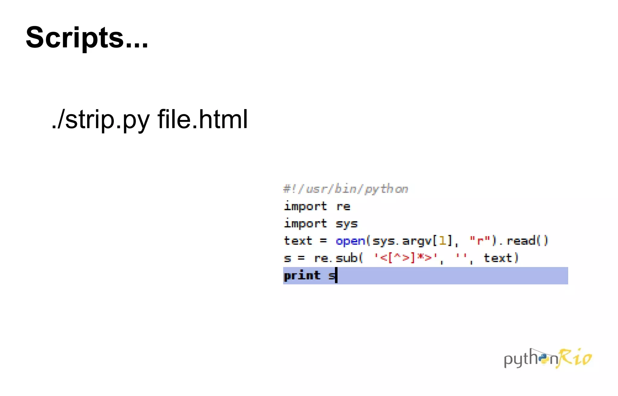 Scripts...

  ./strip.py file.html
 