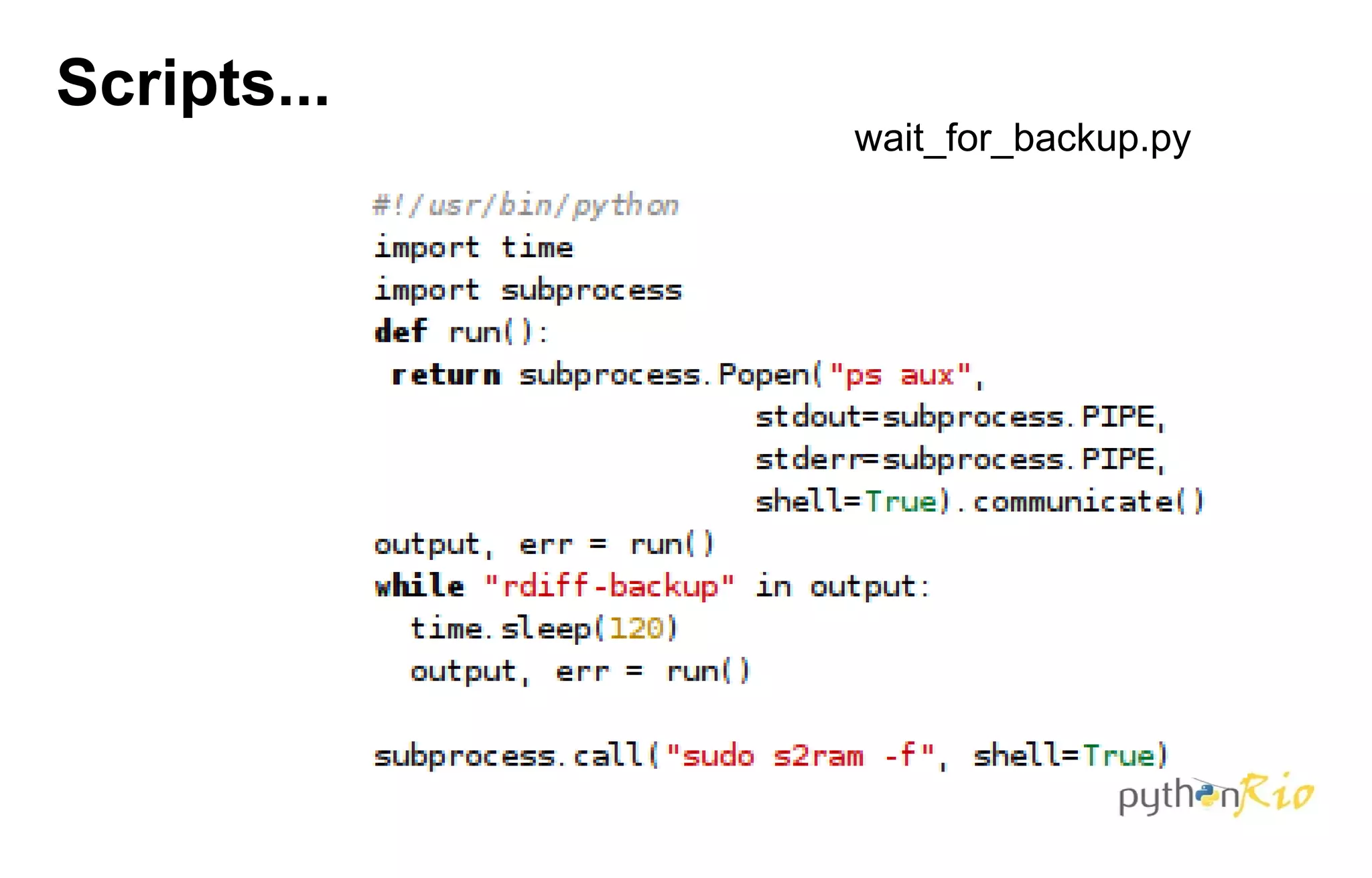 Scripts...
             wait_for_backup.py
 