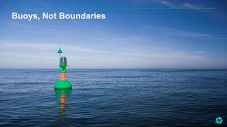 18
Buoys, Not Boundaries
 