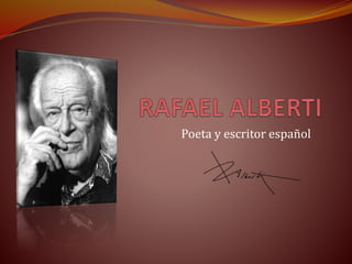 Poeta y escritor español
 