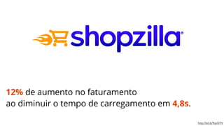 12% de aumento no faturamento
ao diminuir o tempo de carregamento em 4,8s.
http://bit.ly/9qsO7V

 