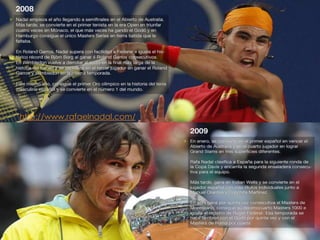 http://www.rafaelnadal.com/
 