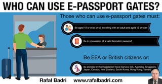 Who Can Use E-passport Gates?
