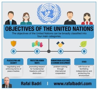 Rafal Badri - Objectives of the UN 