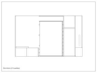 Dormitorio (2 muebles)
 