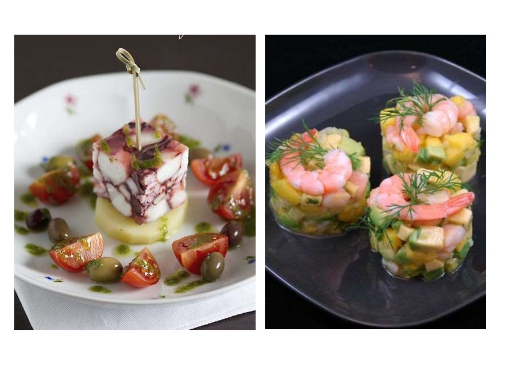 Raffinate presentazioni di antipastiappetizershors d'oeuvresentrées
