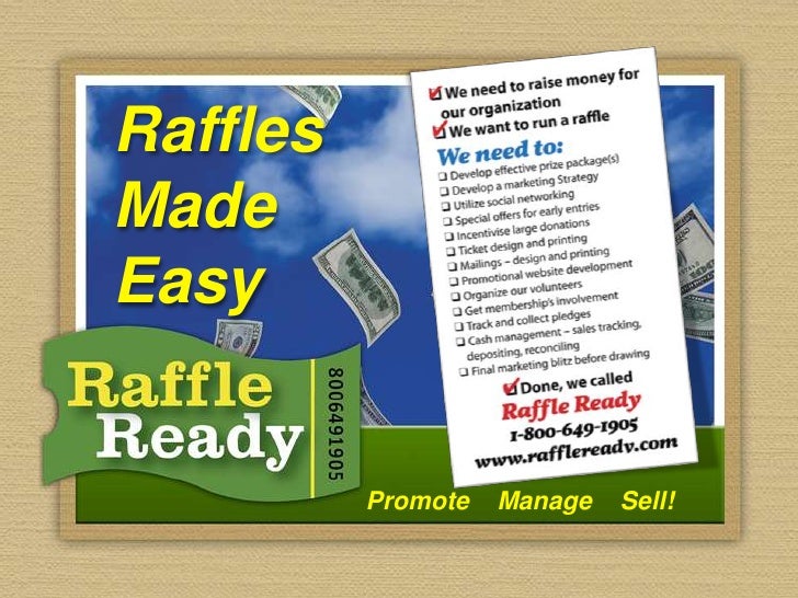 how to promote a raffle