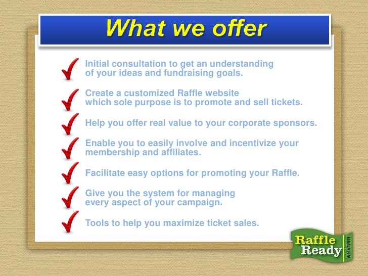 how to promote a raffle