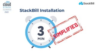 StackBill - Simplified Cloud Management Platform | PDF