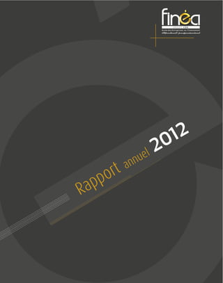 Rapport annuel 2012
 