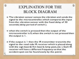 EXPLINATION FOR THE
  BLOCK DIAGRAM
 